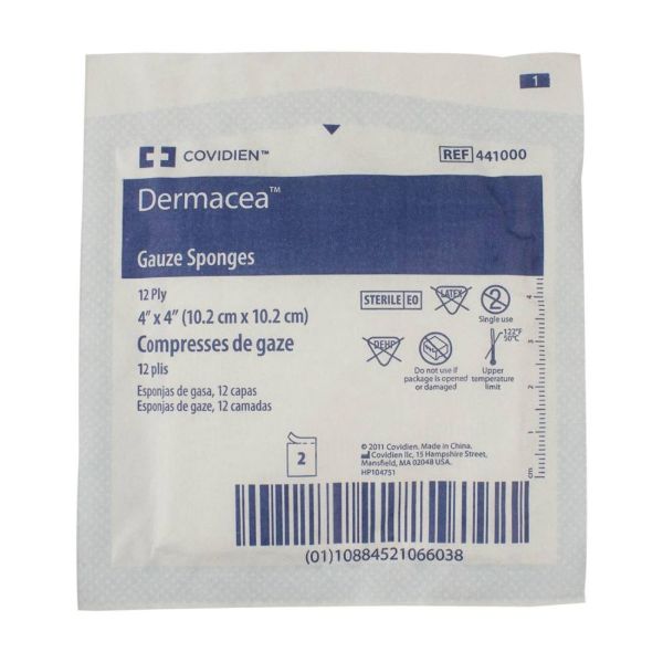DermaceaWovenGauzeSponges,Ster_cd_KE441000