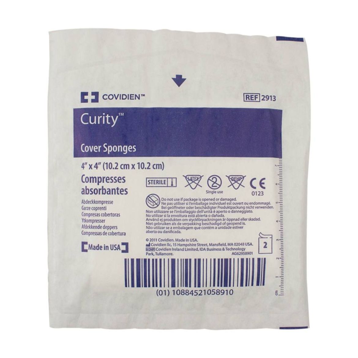 CurityCoverSponges,Non-Woven,Sterile_pr_25004