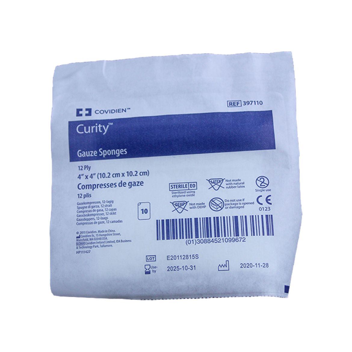 CurityWovenGauzeSpongesUSPTypeVII,SterileSoftPouchPackage_pr_25072