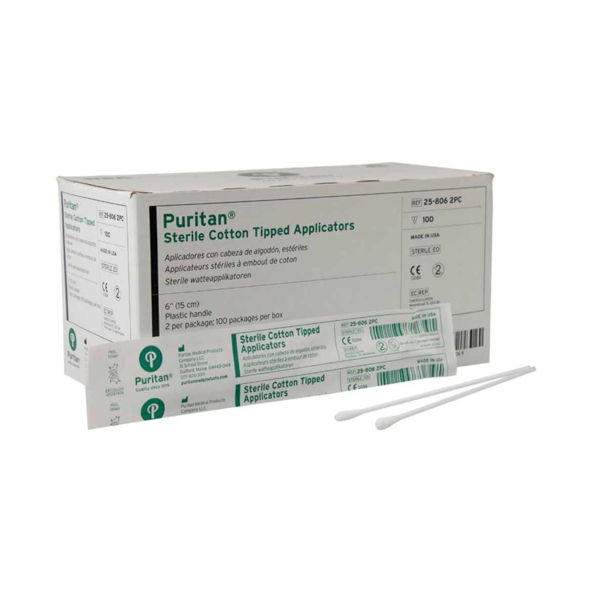 PuritanCottonTippedPlasticApplicatorswithPolystyreneHandle–Sterile_pr_24908