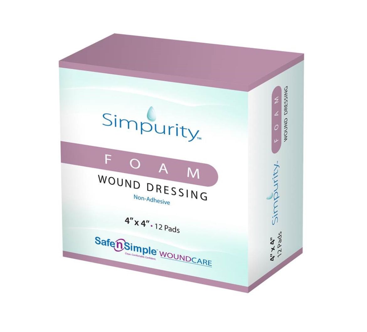 SimpurityNon-AdhesiveFoamWoundDressing_pr_21040