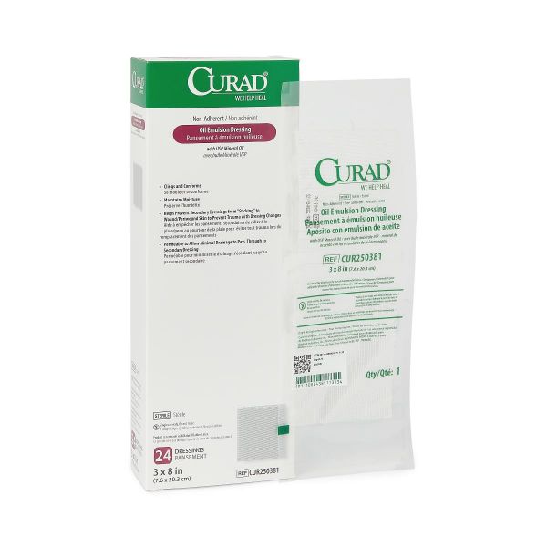 CURADSterileOilEmulsionNon-AdherentImpregnatedGauzeDressing_pr_22209