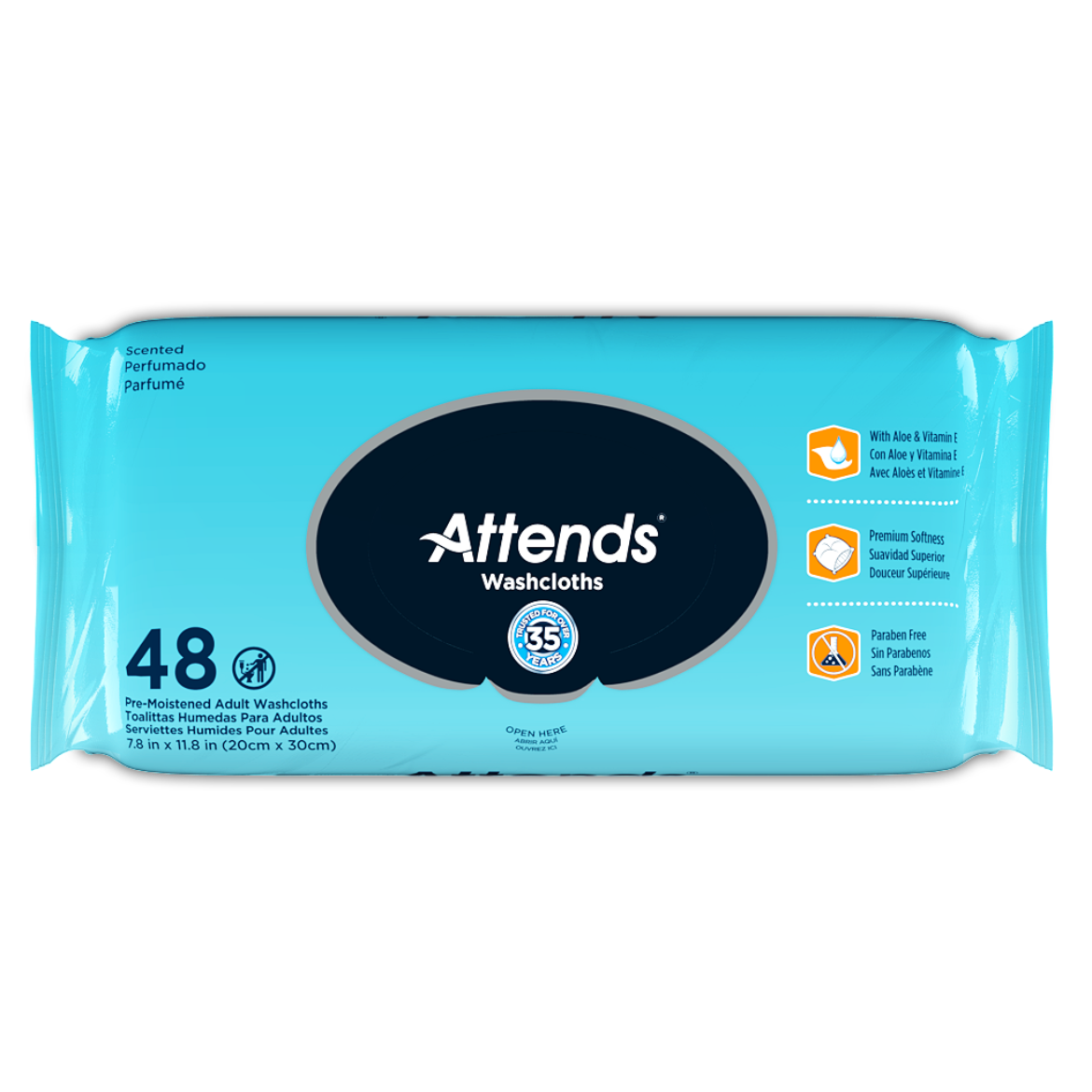 AttendsScentedWashclothswithFreshTouchMoisturizer–48CountStandardSize_pr_43819