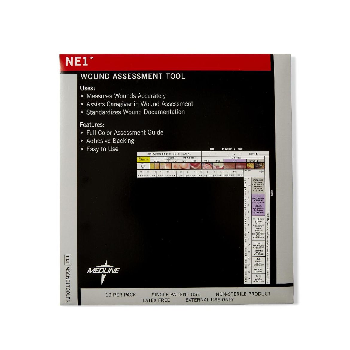 MedlineNE1WoundAssessmentTool(10PK)_pr_27656