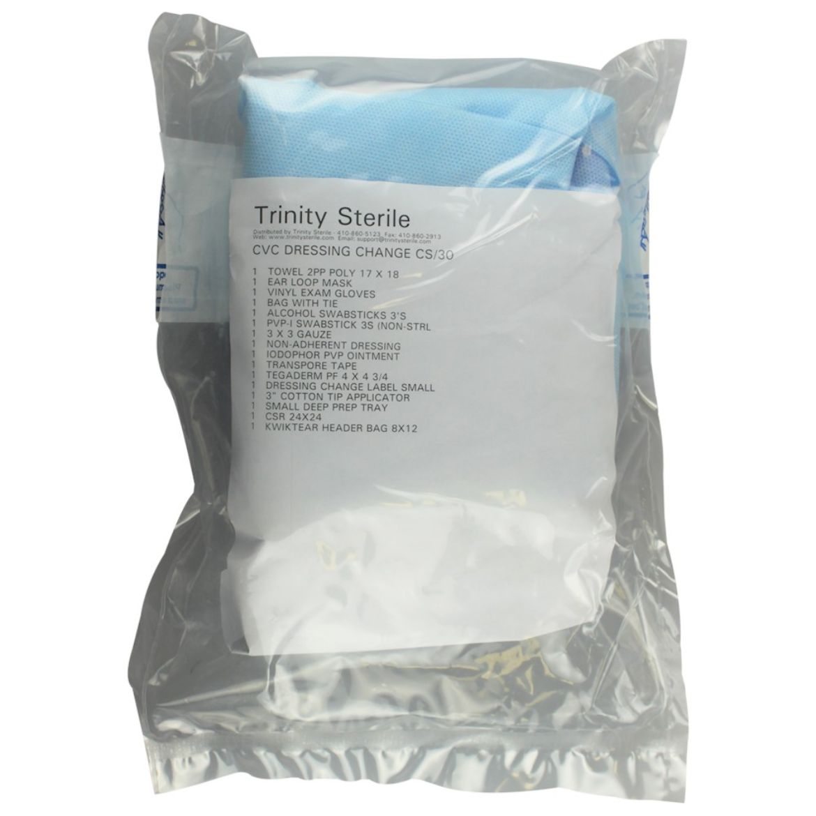 TrinitySterileCentralLineDressingTray#20422LF_pr_65251