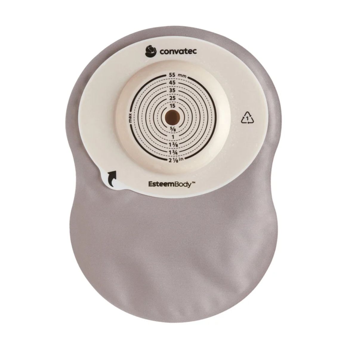 EsteemBodySoftConvex7.0mmDepthCut-To-FitOne-PieceClosedPouchwithStomahesiveSkinBarrier_pr_10055