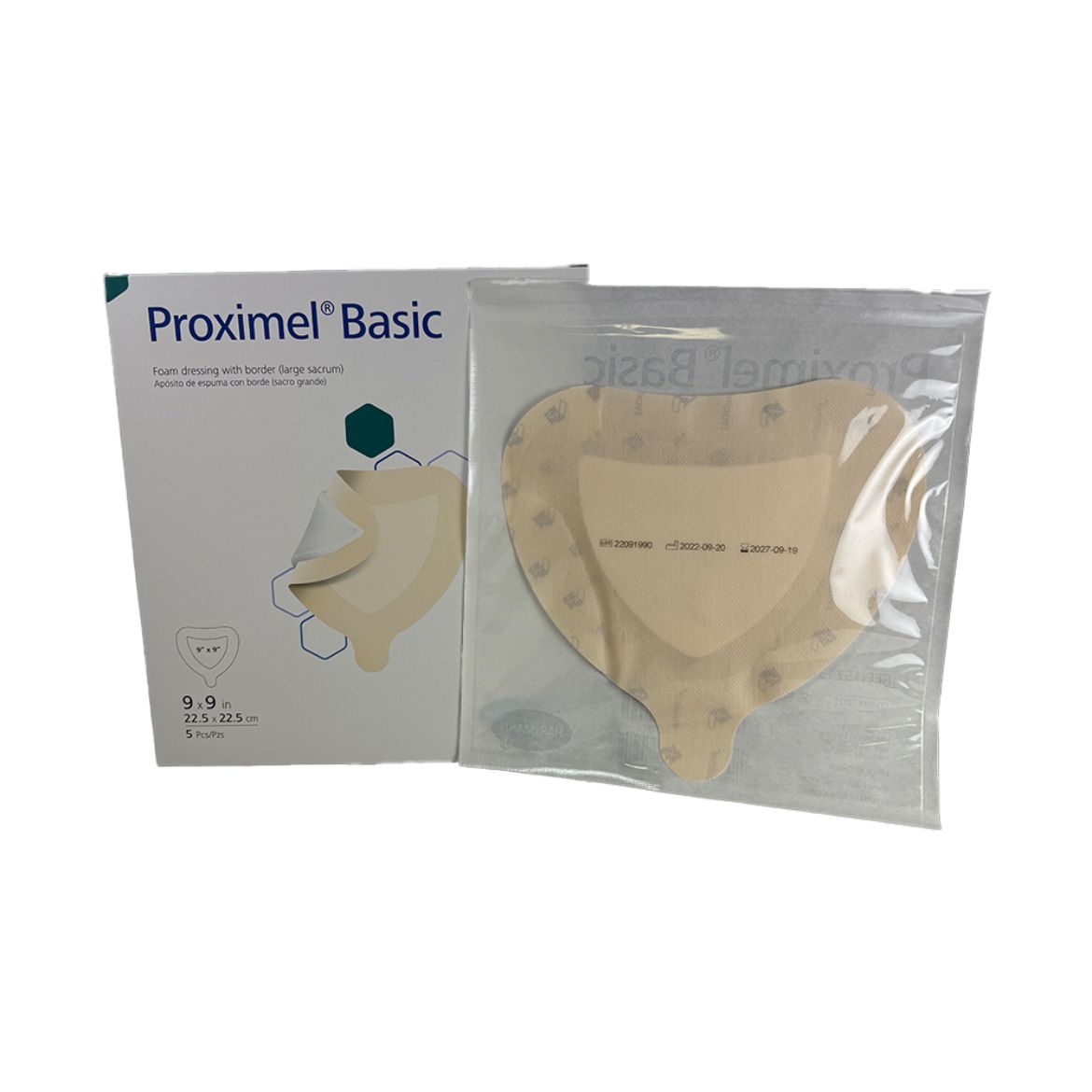 Picture of PROXIMEL BASIC BORDER FOAM DRESSING-SACRAL